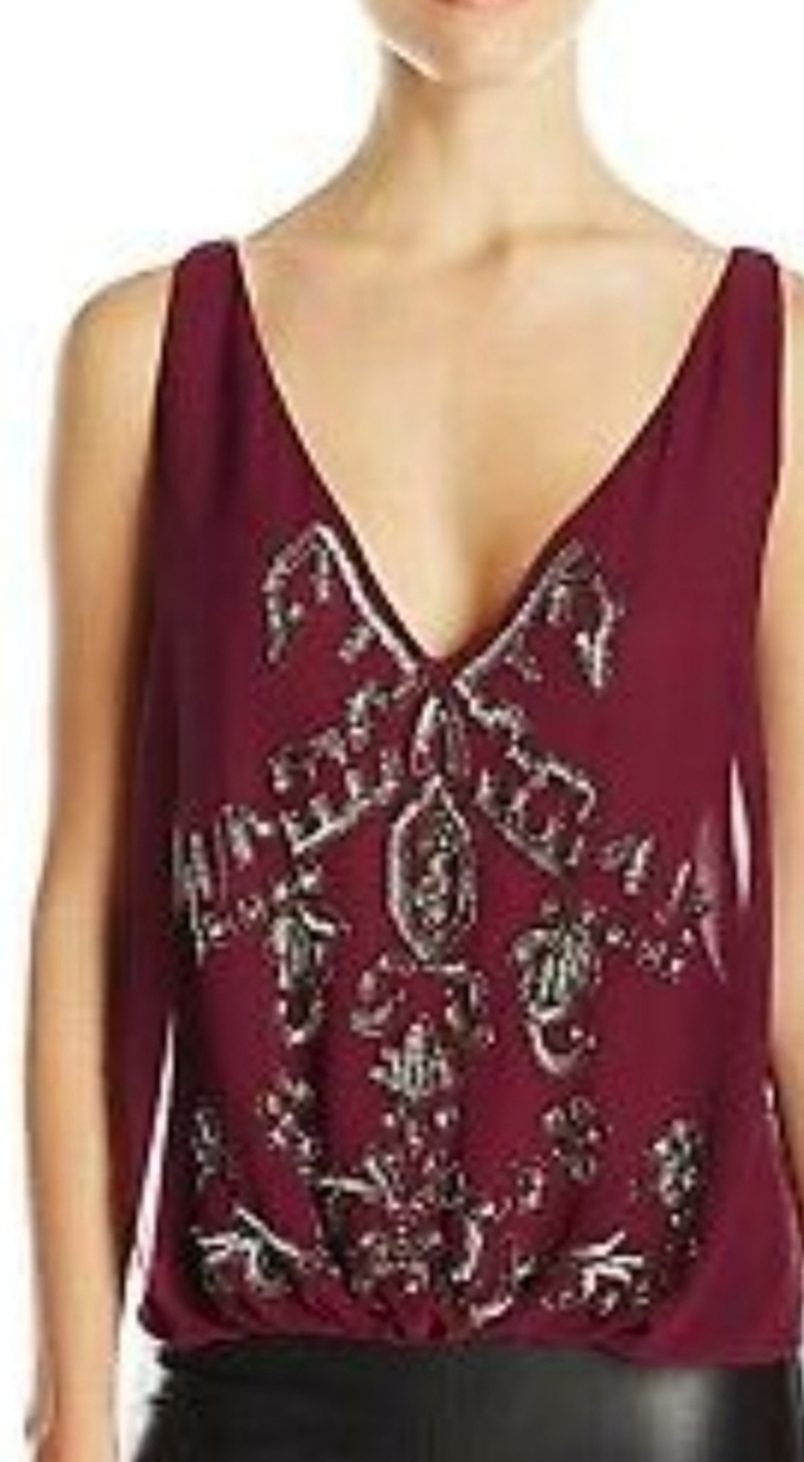 🍒 NWT HAZEL BEADED TANK TOP